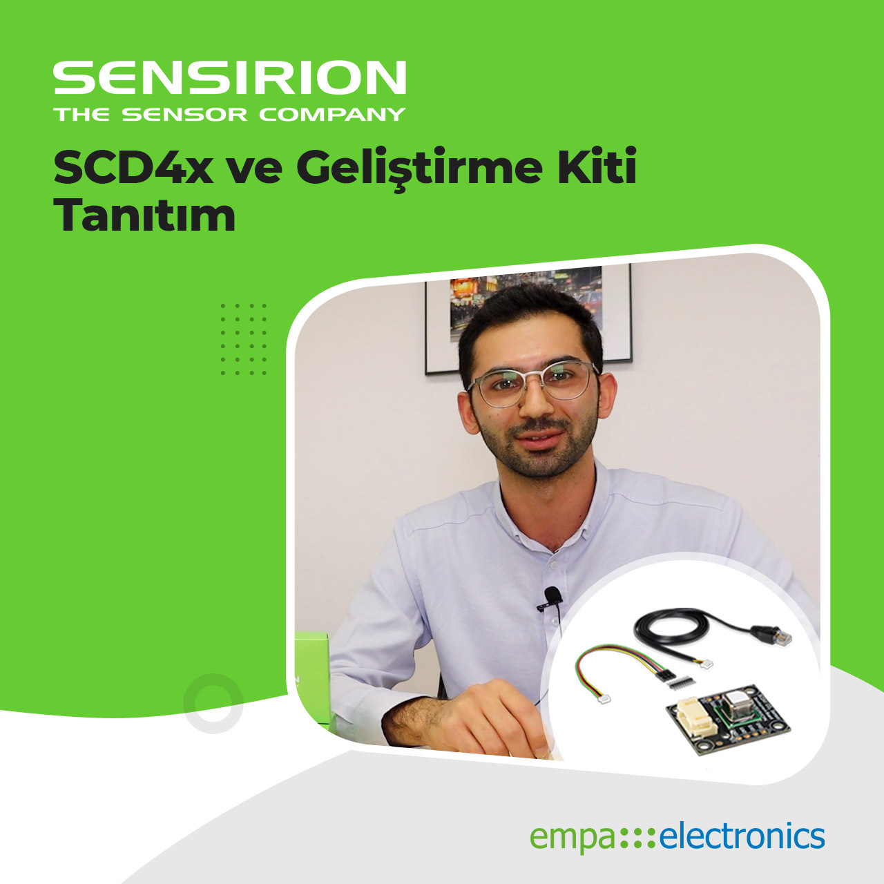 Sensirion SCD4x Sensörler ve SCD41 Geliştirme Kiti | İNCELEME